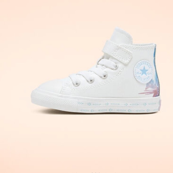 Converse Frozen 2 Chuck Taylor shoes Toddler Sz 5c - Picture 5 of 8